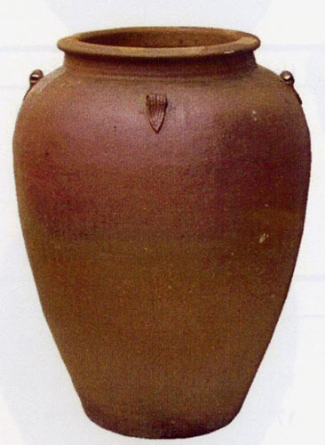 Large Urn Planter Rustic Asian Pottery Giant Ming Urn